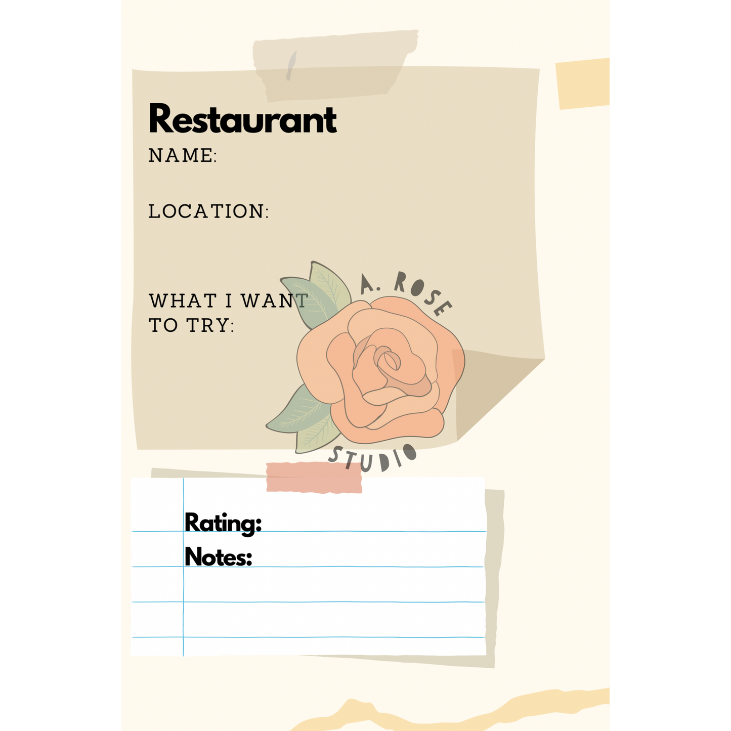 I’ve Got To Try It…The Foodie Journal: Restaurants